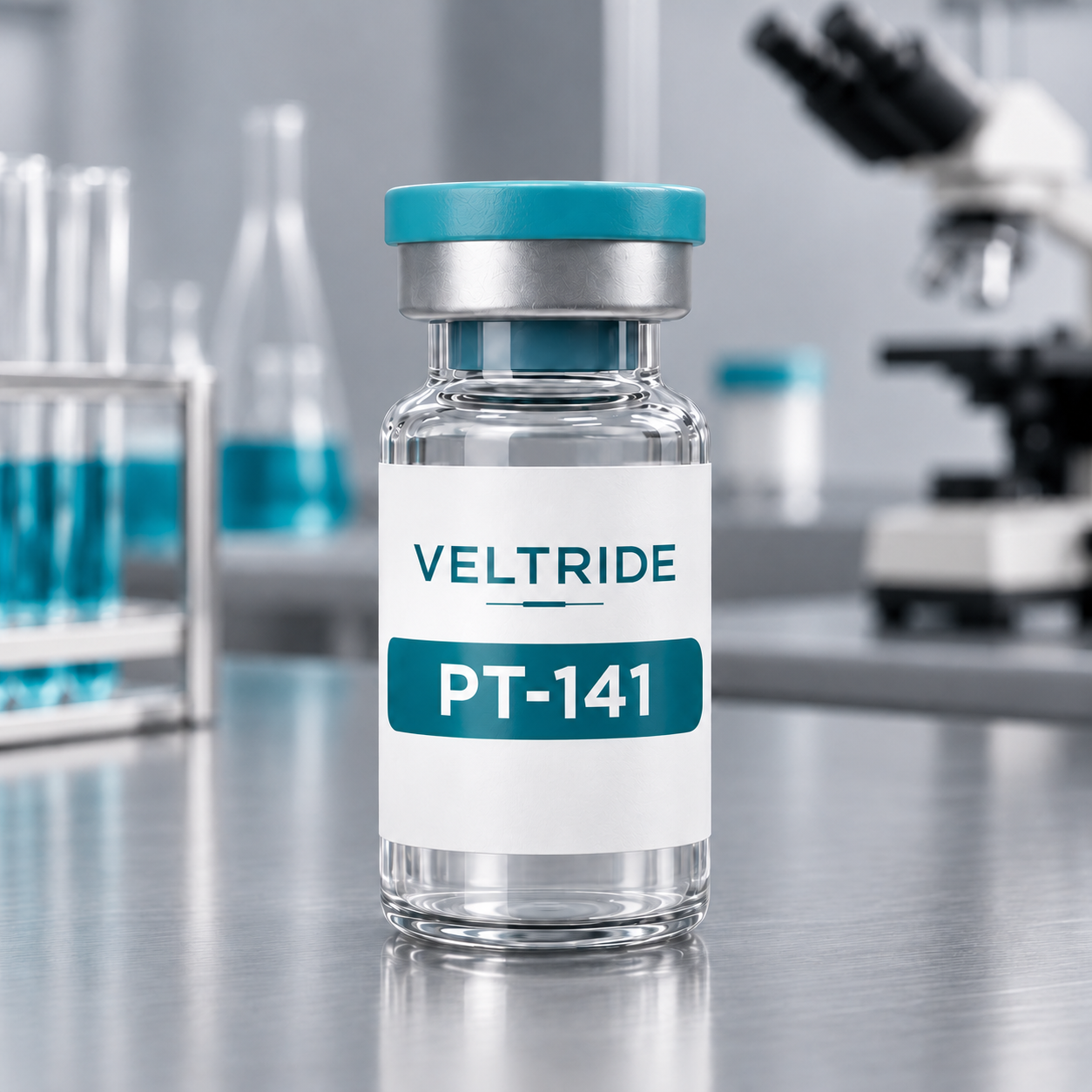 Illustrative VELTRIDE PT-141 vial