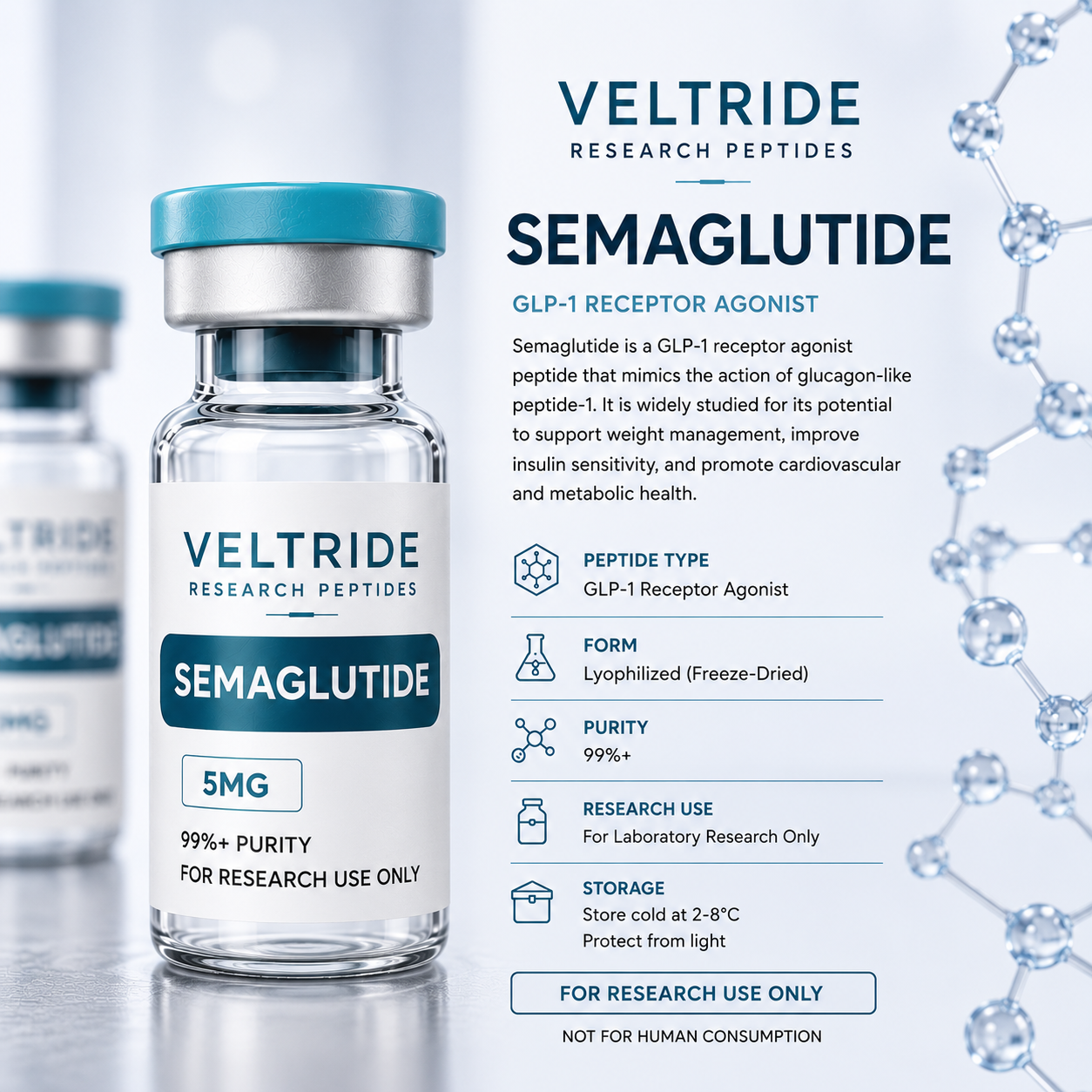 Semaglutide 5mg research vial